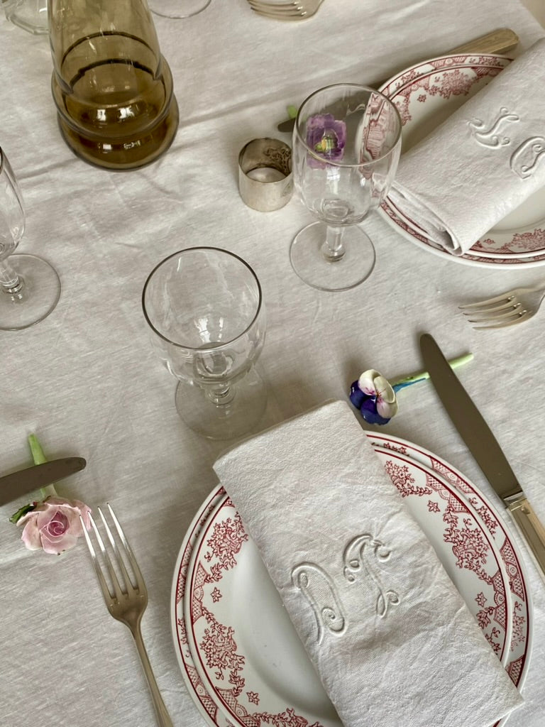 service "Pallaz" Sarreguemines (6 plates, 6 creuses, 6 petites)