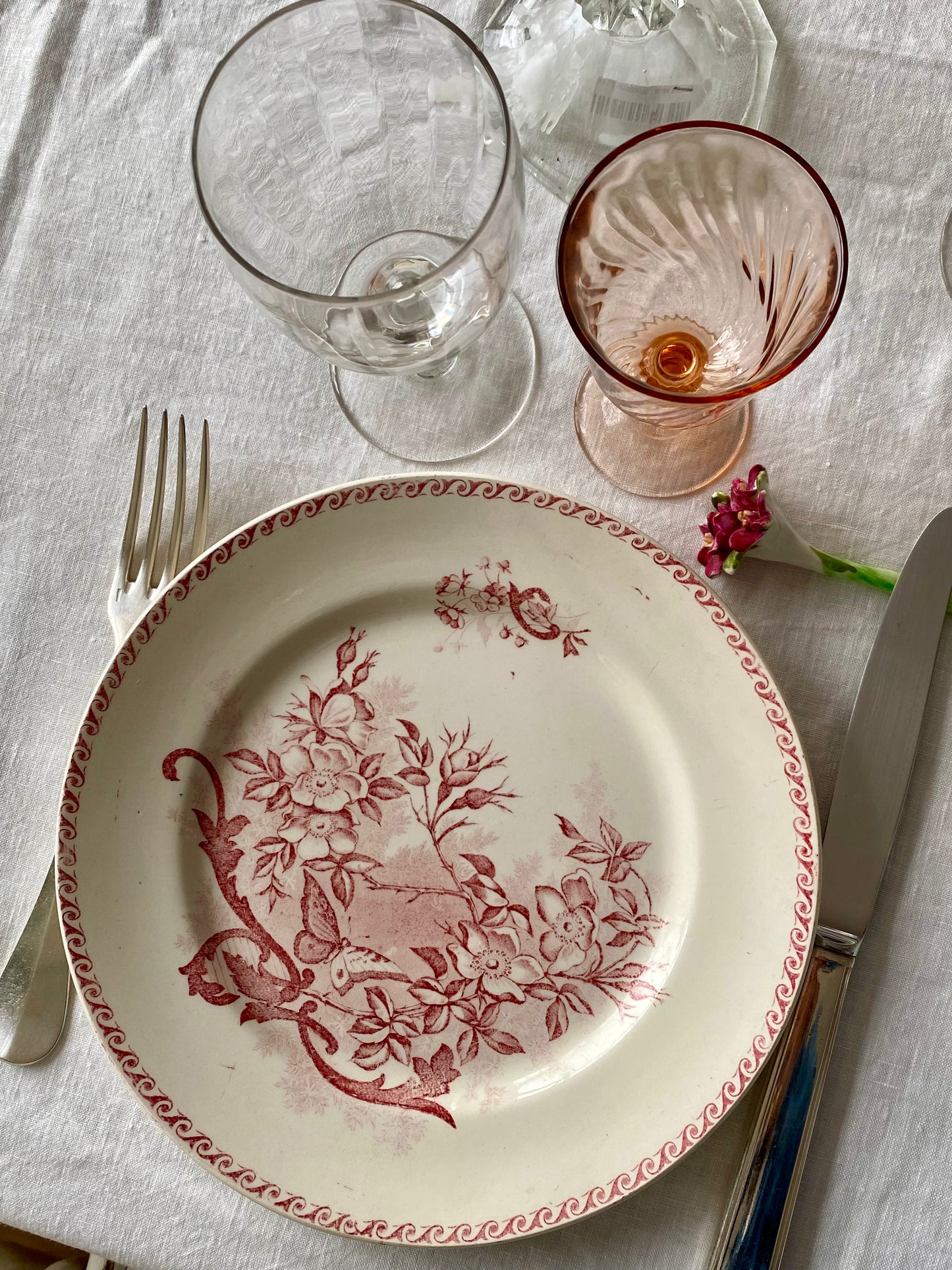 service "Papillons", Creil & Montereau (8 plates)