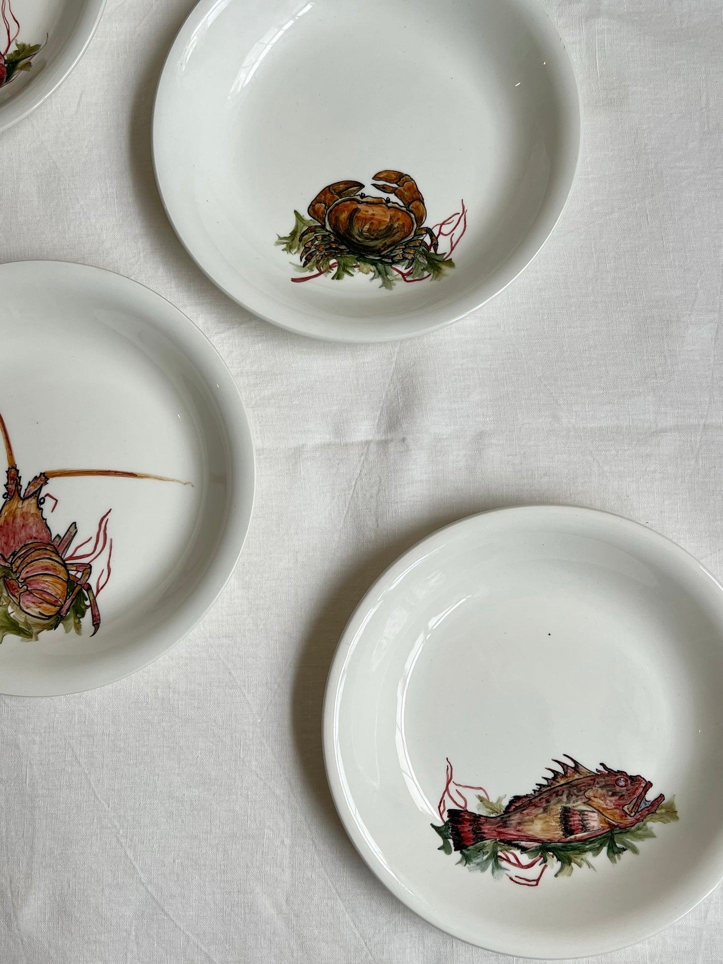 service de table - soupe de poisson