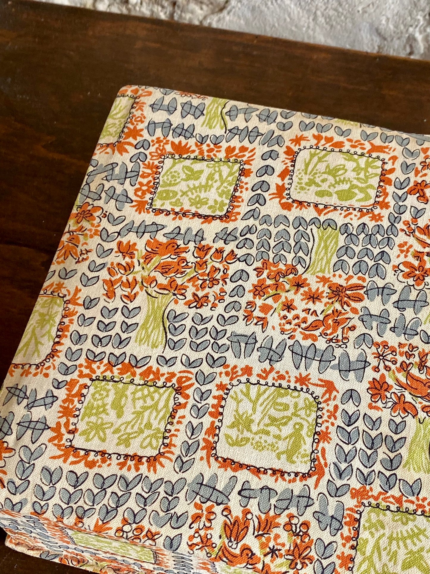boîte en tissu motifs années 30