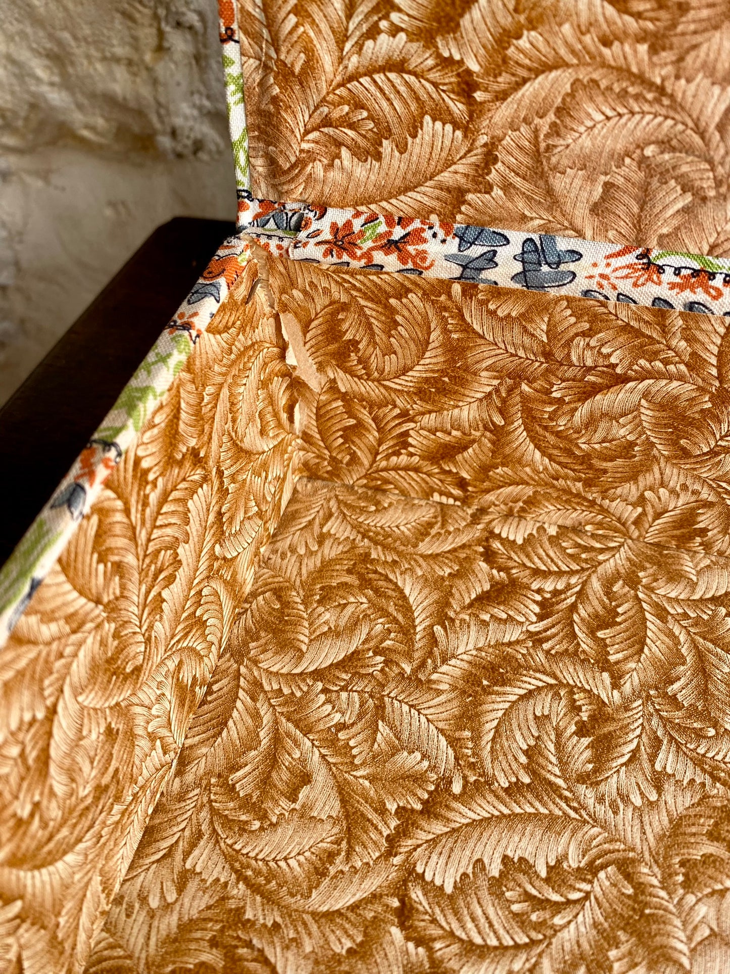 boîte en tissu motifs années 30