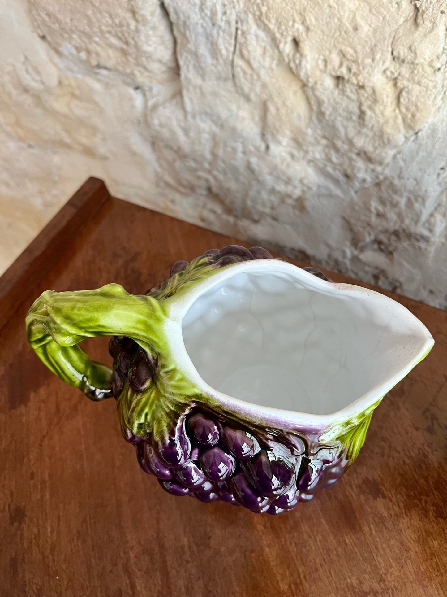 pichet barbotine mûre 2