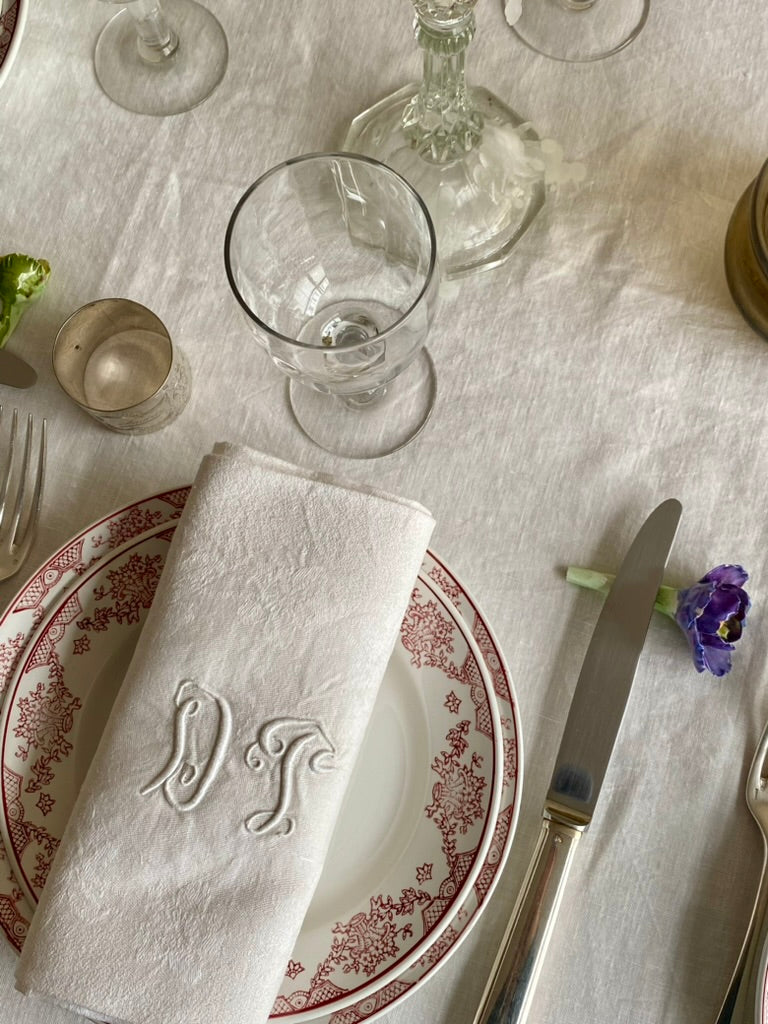 service "Pallaz" Sarreguemines (6 plates, 6 creuses, 6 petites)