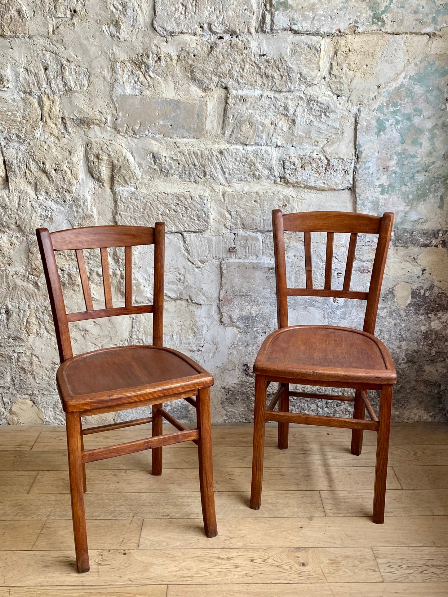 paire de chaises bistrot