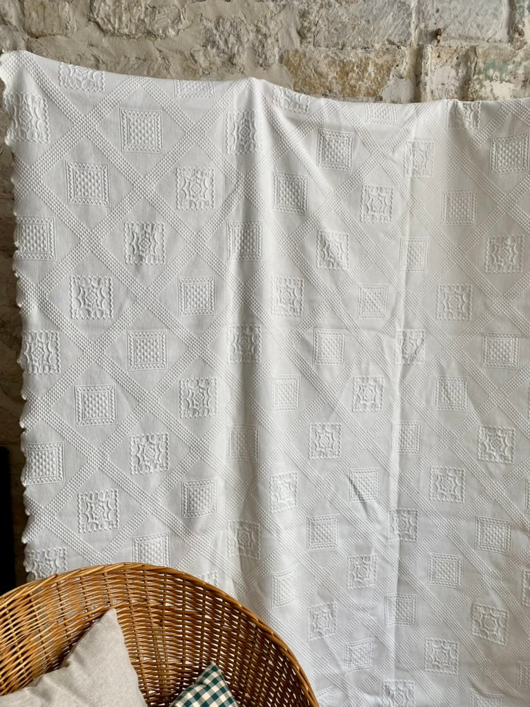 jeté de lit coton 210x230cm