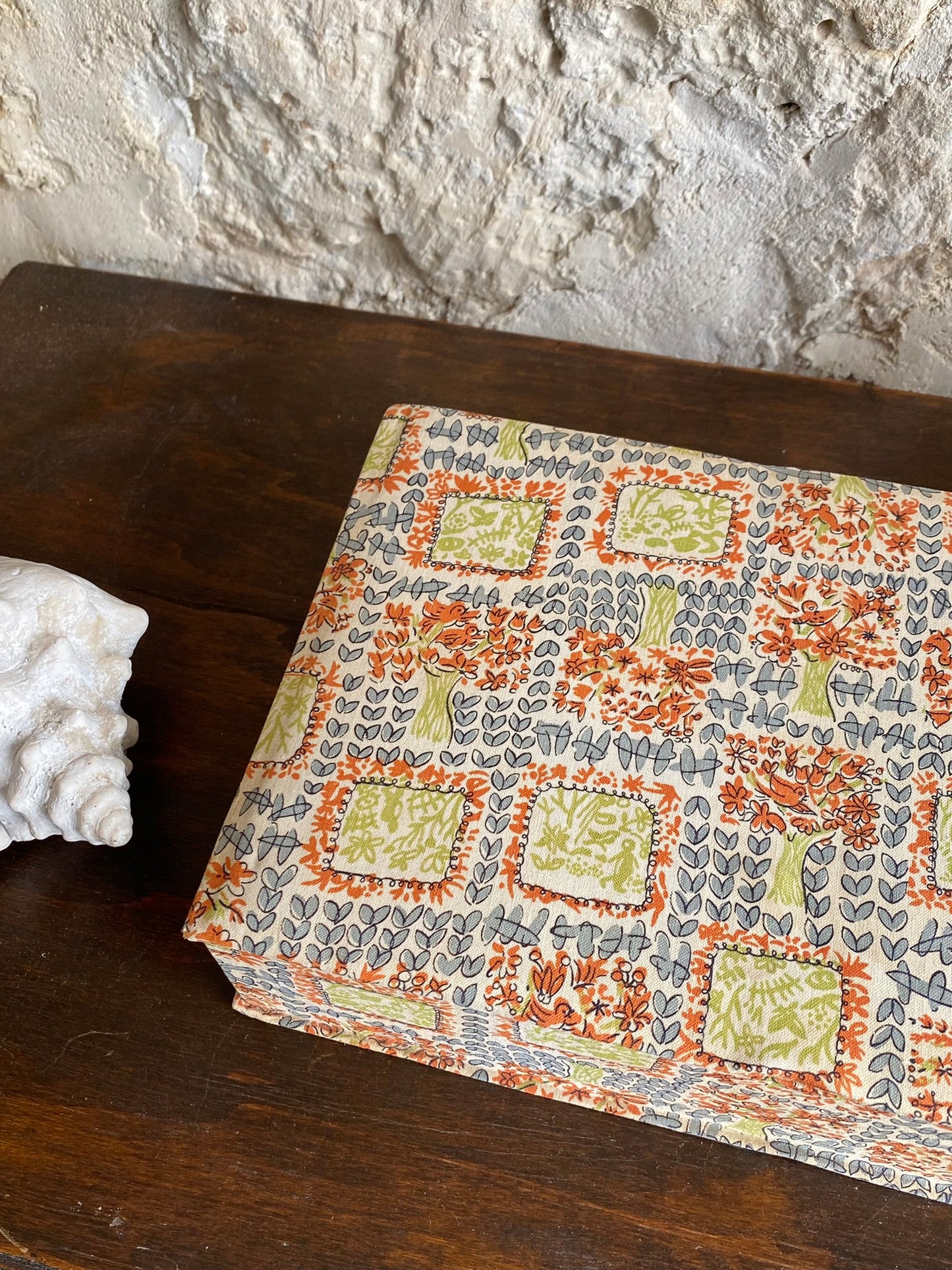 boîte en tissu motifs années 30