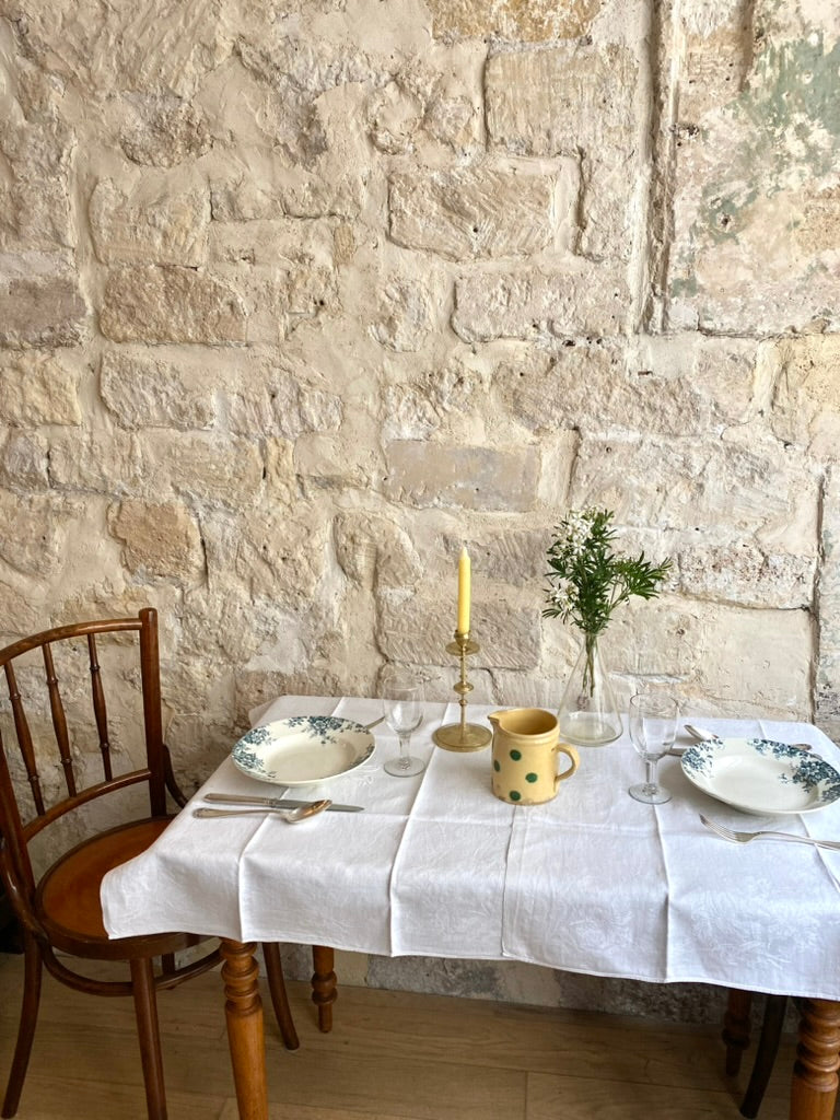 serviettes en coton ancien
