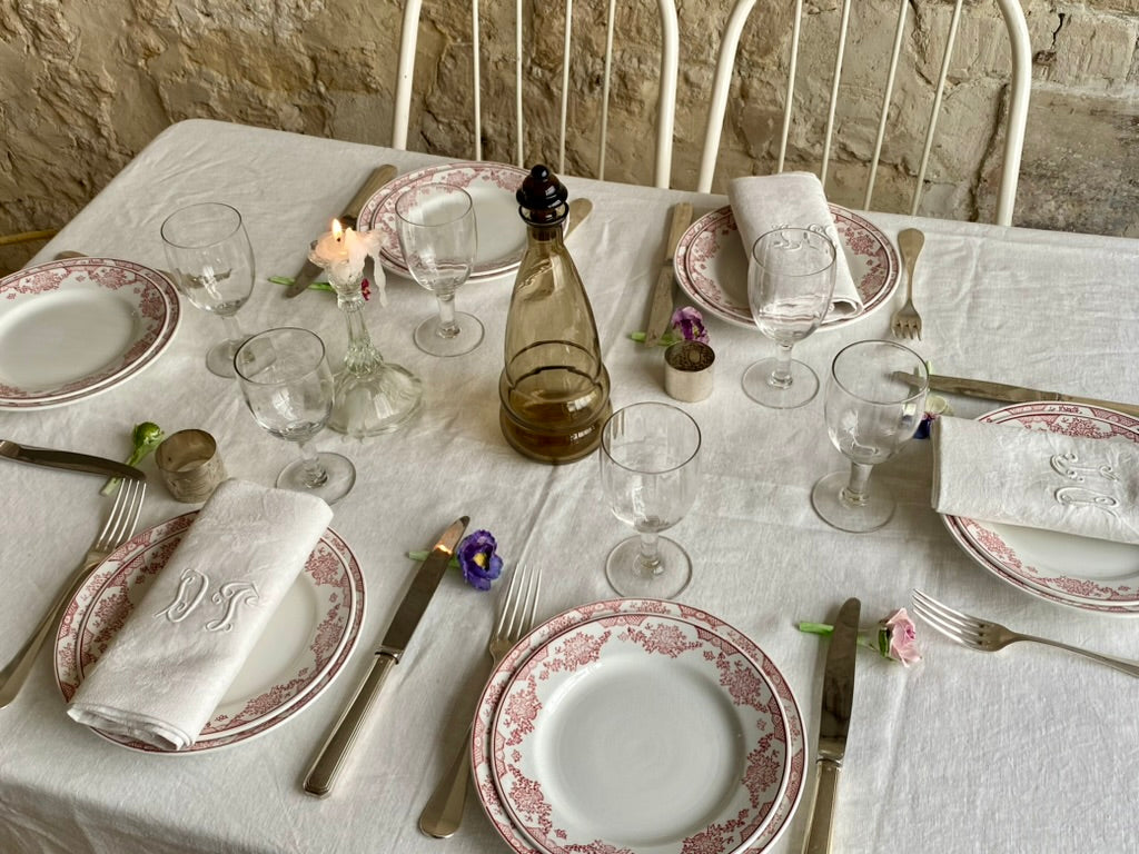 service "Pallaz" Sarreguemines (6 plates, 6 creuses, 6 petites)