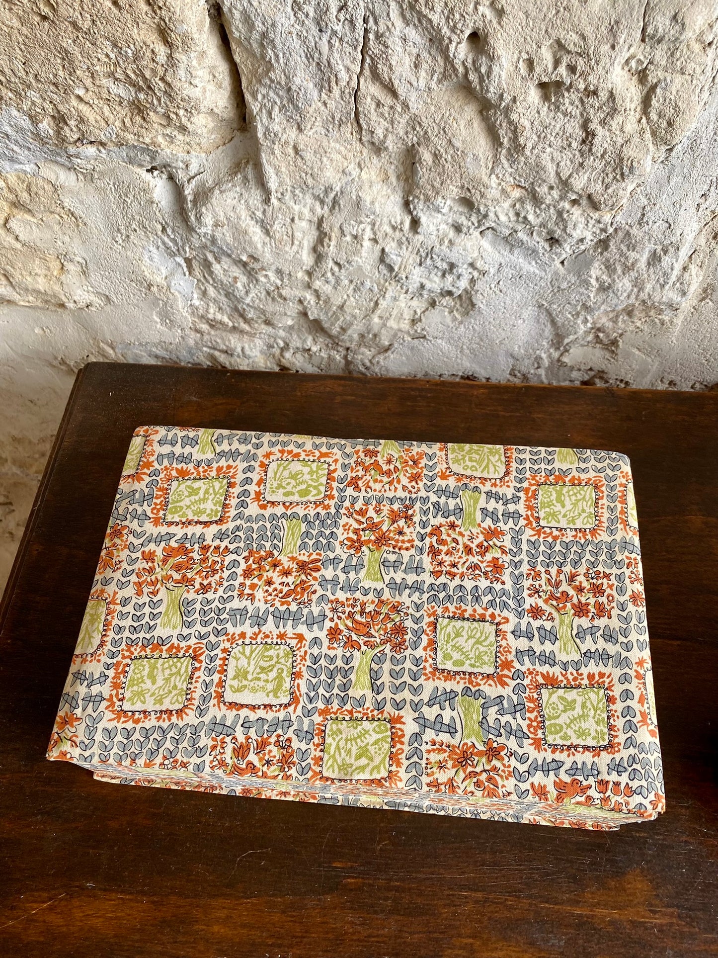 boîte en tissu motifs années 30