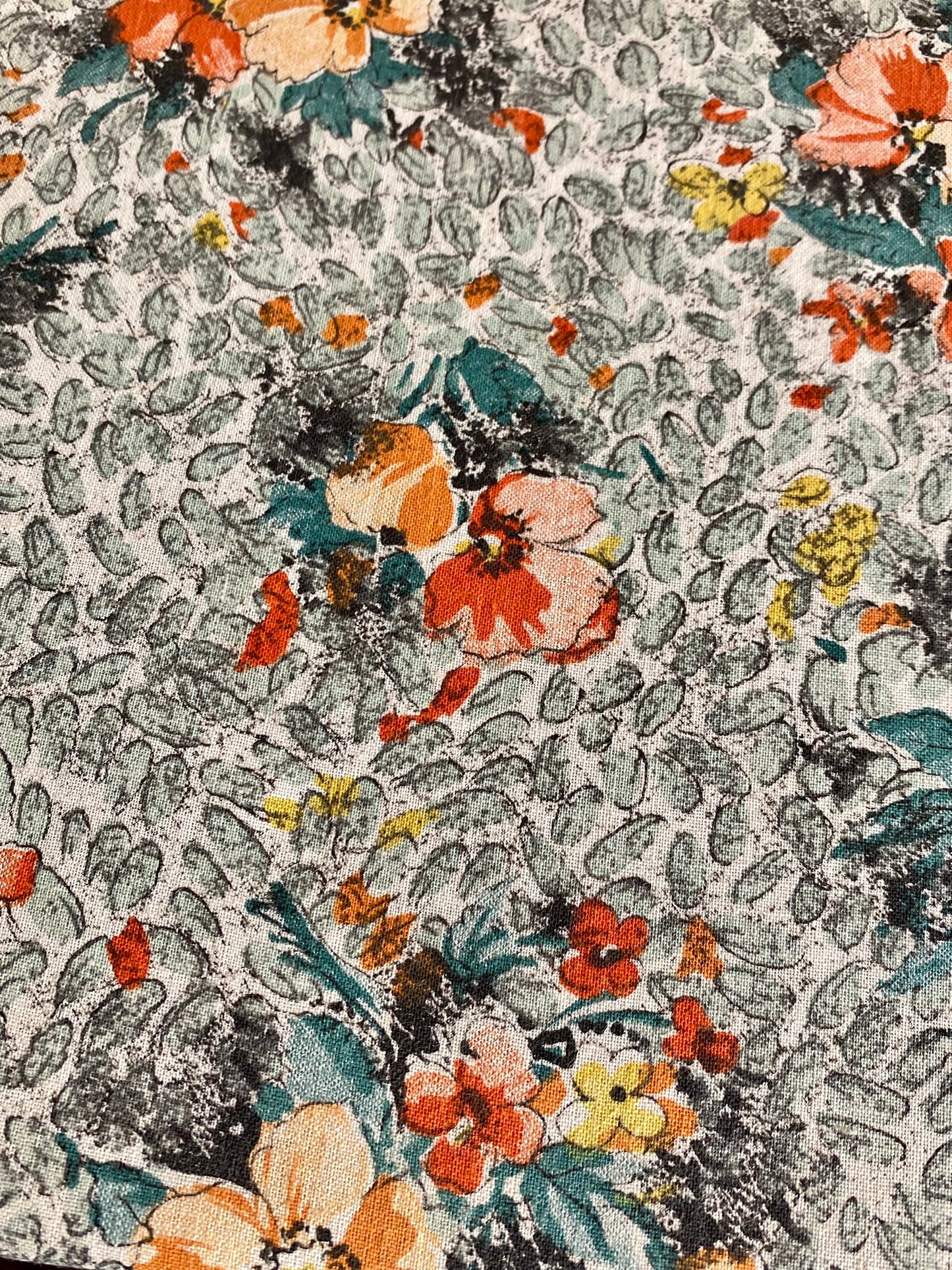 boîte en tissu des années 50