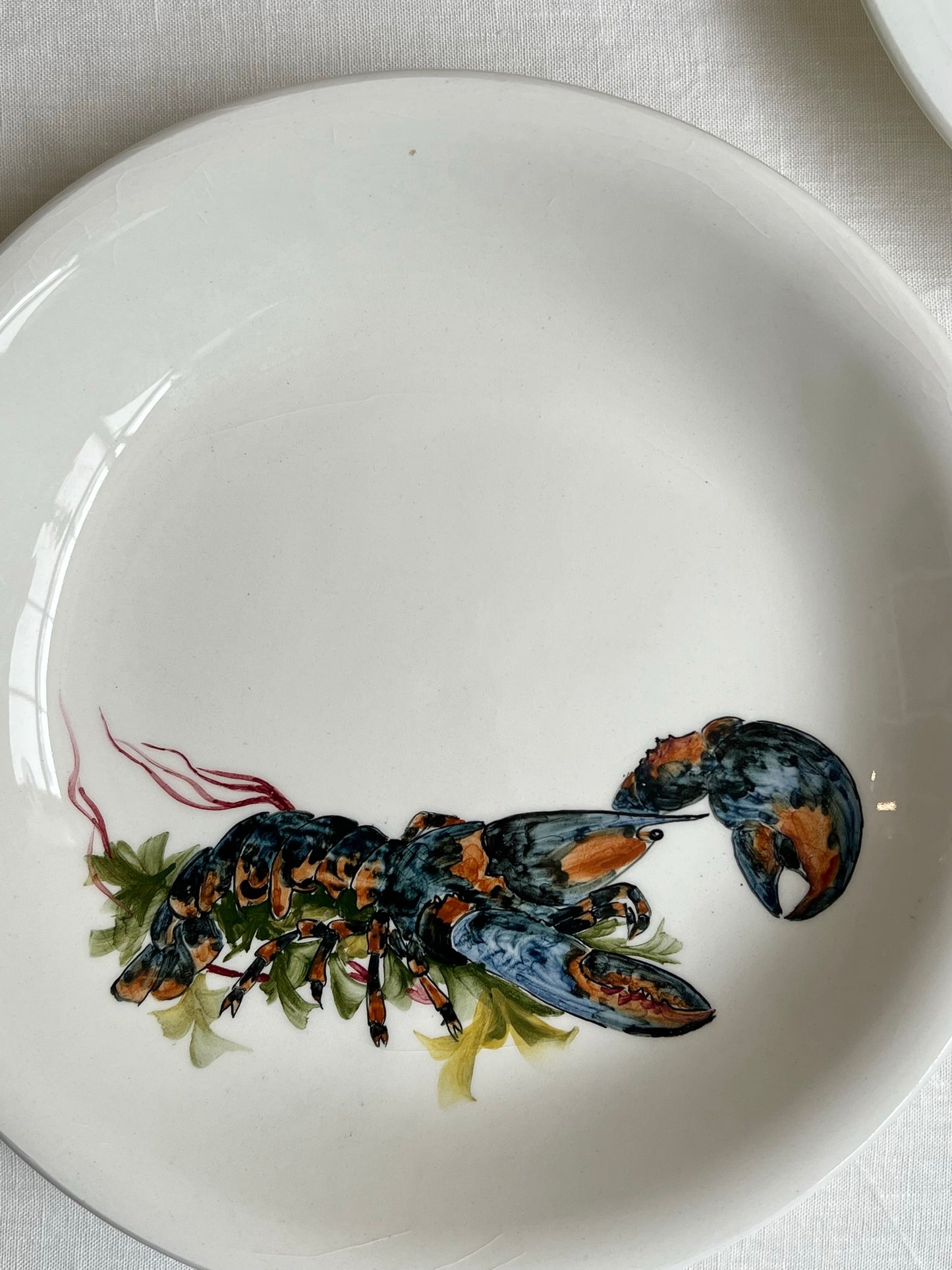 service de table - soupe de poisson
