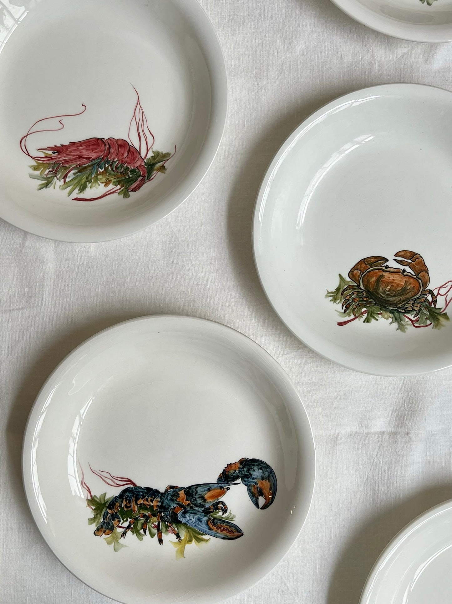 service de table - soupe de poisson