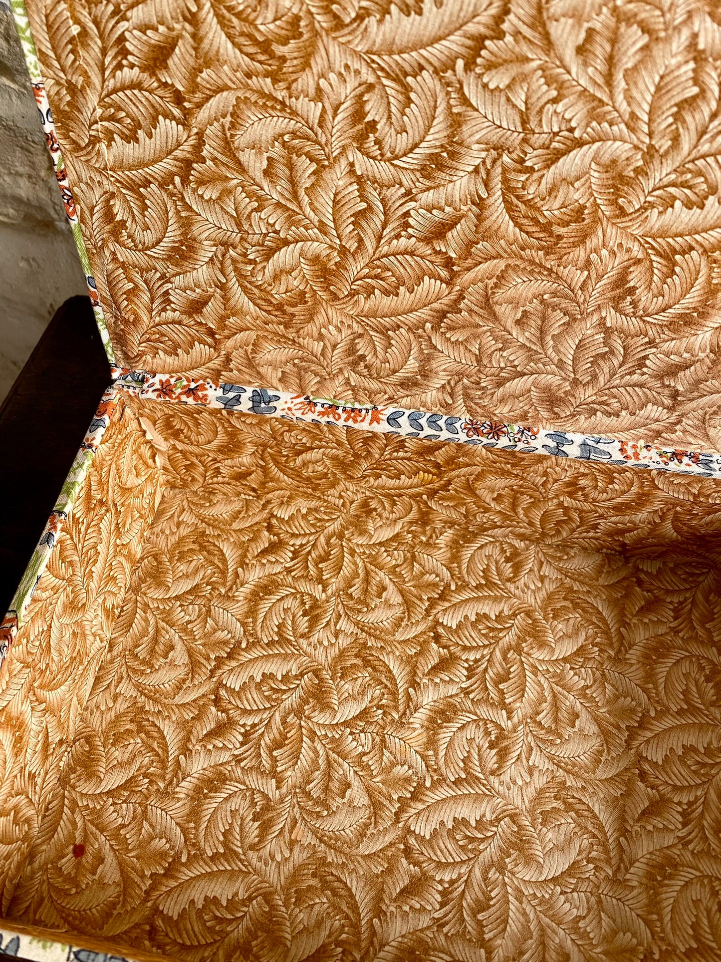 boîte en tissu motifs années 30