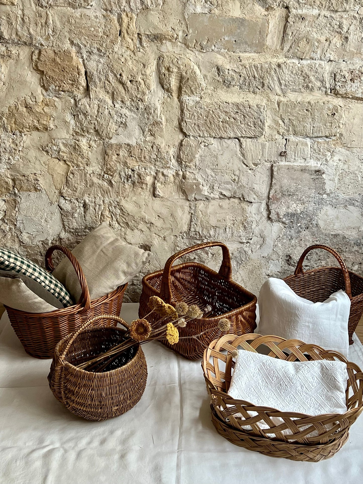 panier osier, taille "classique"