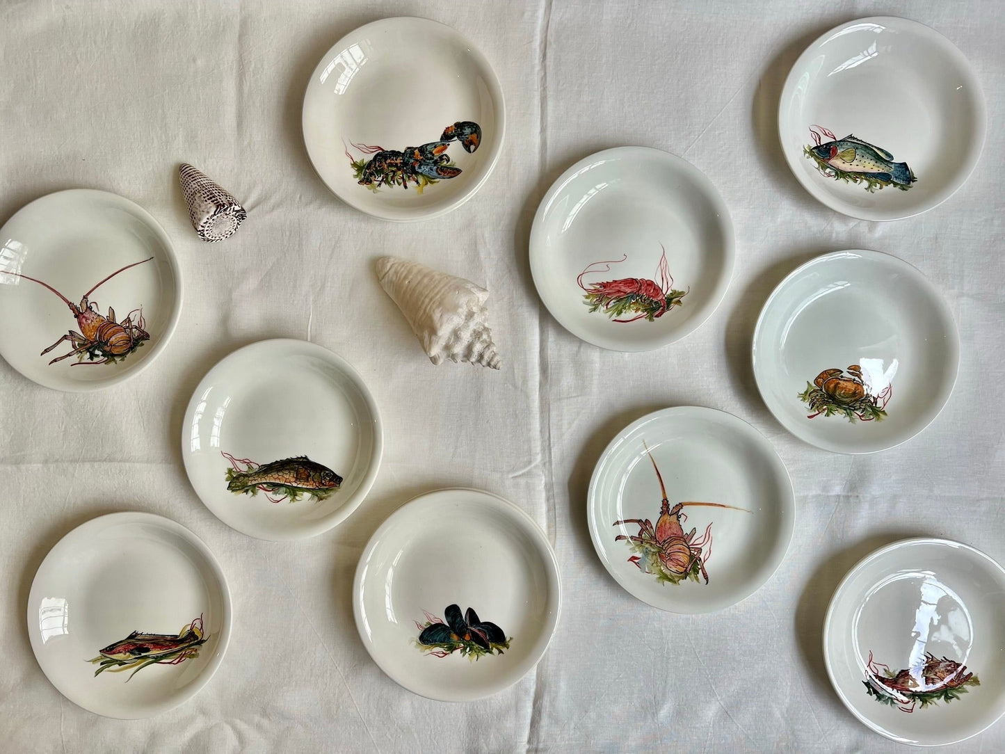 service de table - soupe de poisson