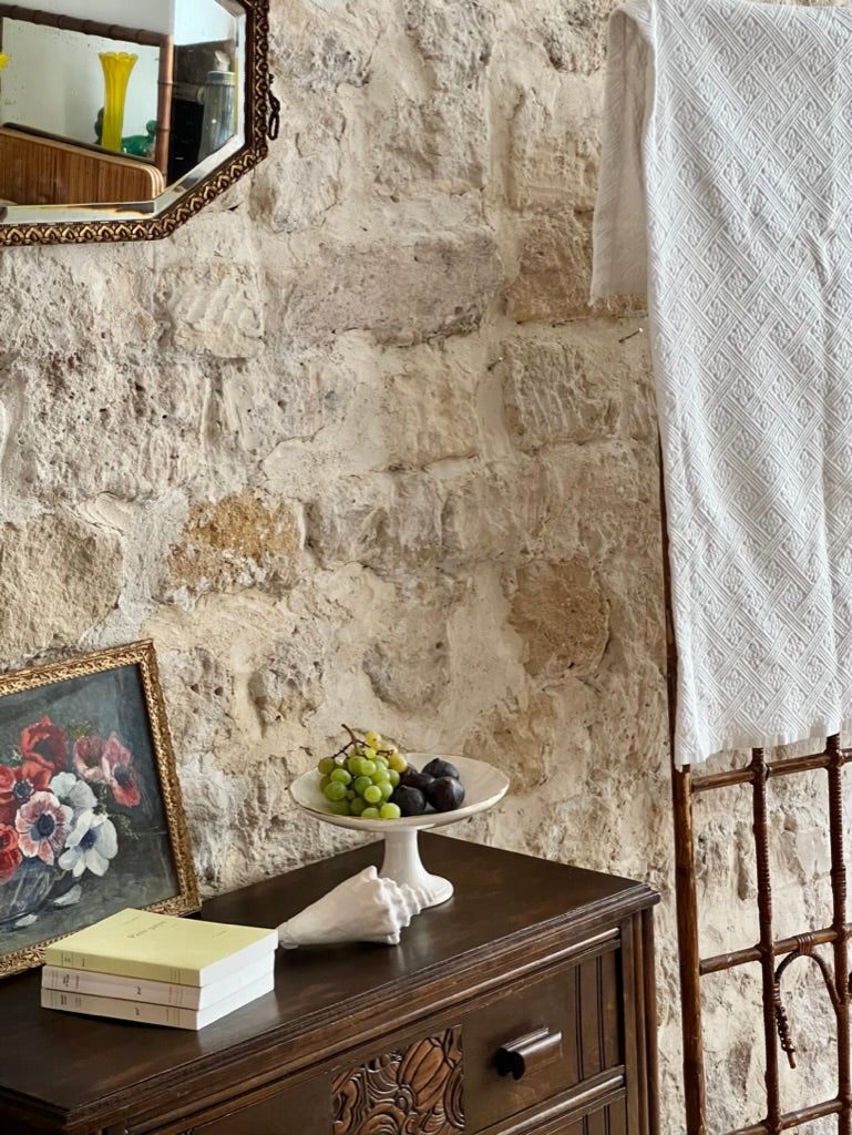 jeté de lit coton 140x115cm