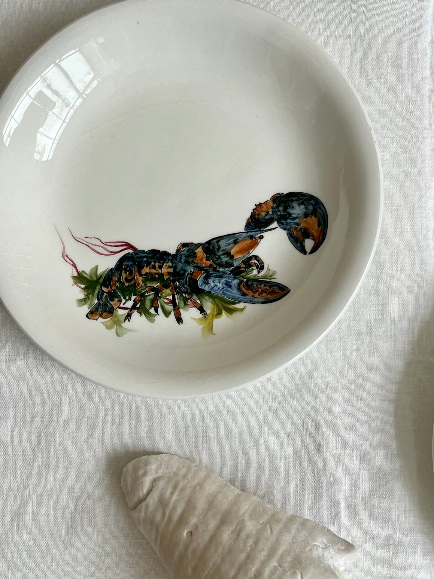 service de table - soupe de poisson