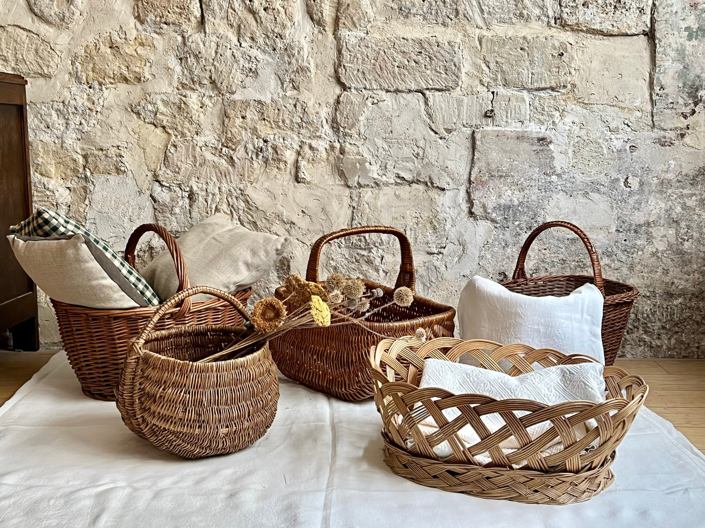 panier osier grande taille