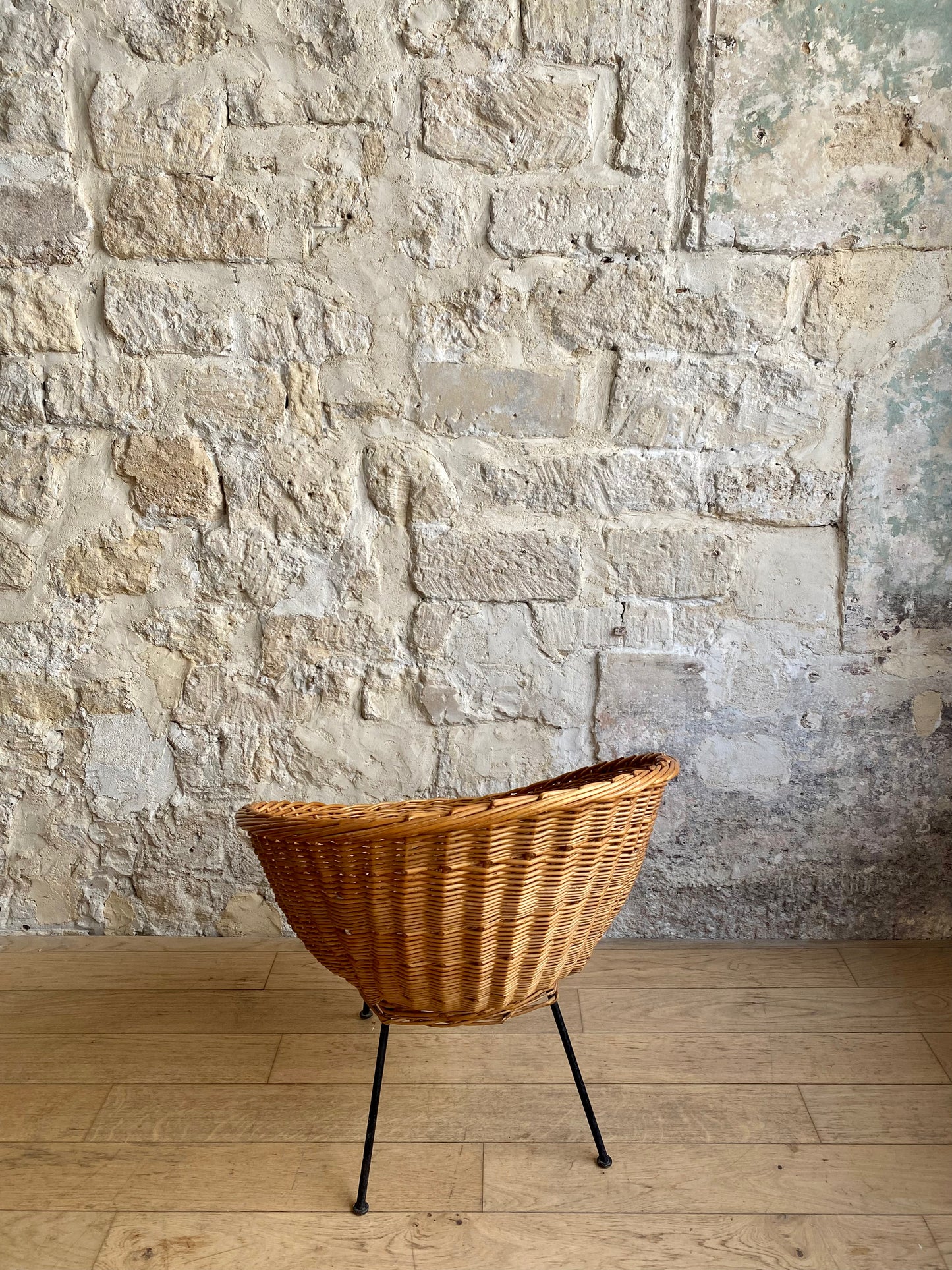 fauteuil en osier