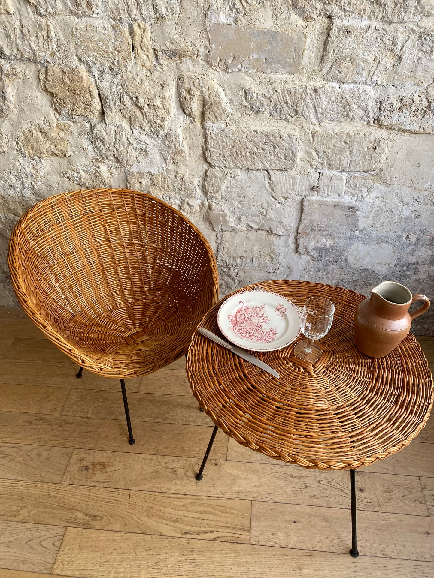 table en osier