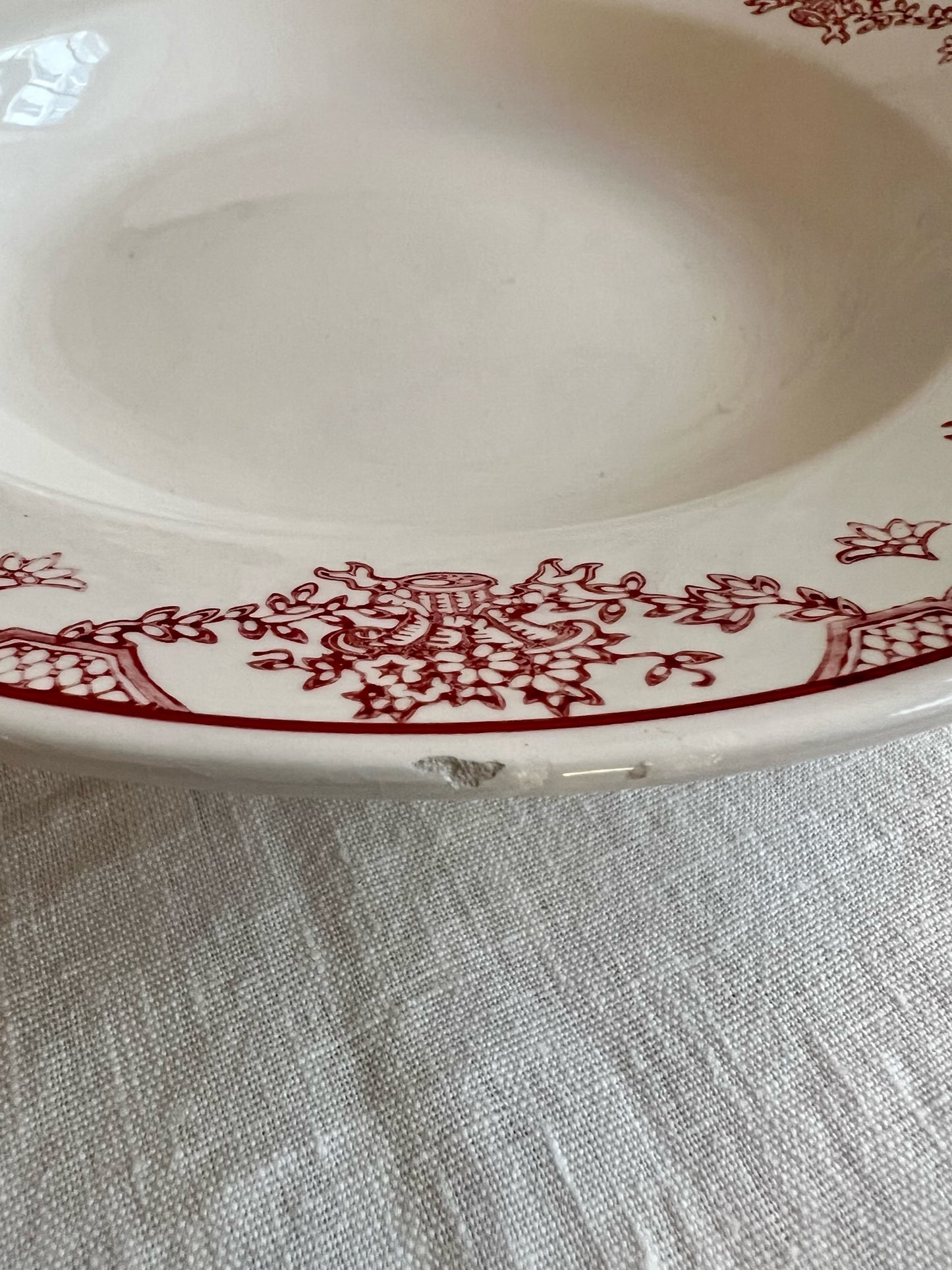 service "Pallaz" Sarreguemines (6 plates, 6 creuses)
